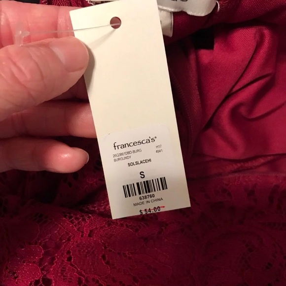 Francesca’s Red Dress - Picture 3 of 3